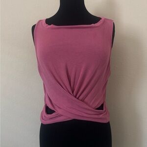Victoria’s Secret Pink Sleeveless Crop Top Large